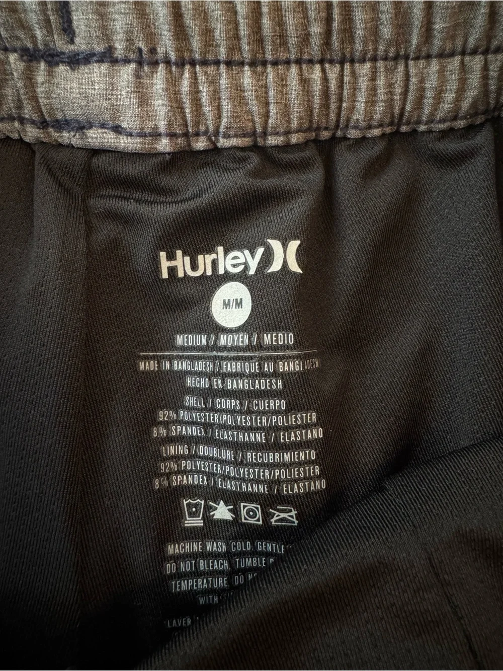Hurley gradient stripe